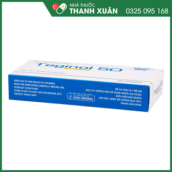 Teginol 50 thuốc điều trị tăng huyết áp hiệu quả